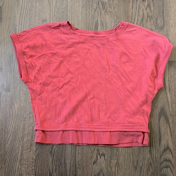 New trending brick colored size Xs TP Athleta slight crop oversized - Picture 1 of 2